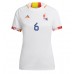 België Axel Witsel #6 Voetbalkleding Uitshirt Dames WK 2022 Korte Mouwen